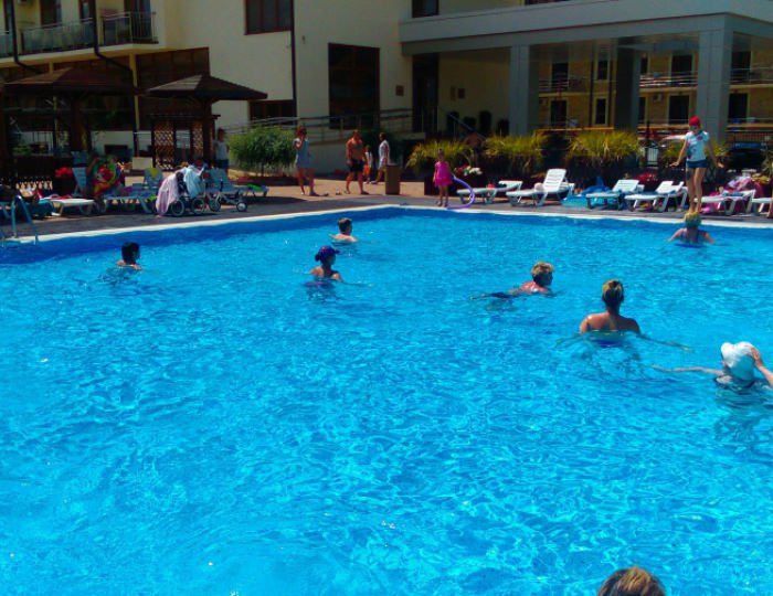 Аквааэробика - Гостиничный комплекс «Эмеральд»